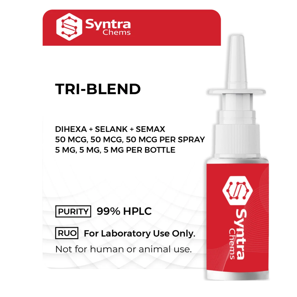 Tri Blend Selank + Semax + Dihexa Spray